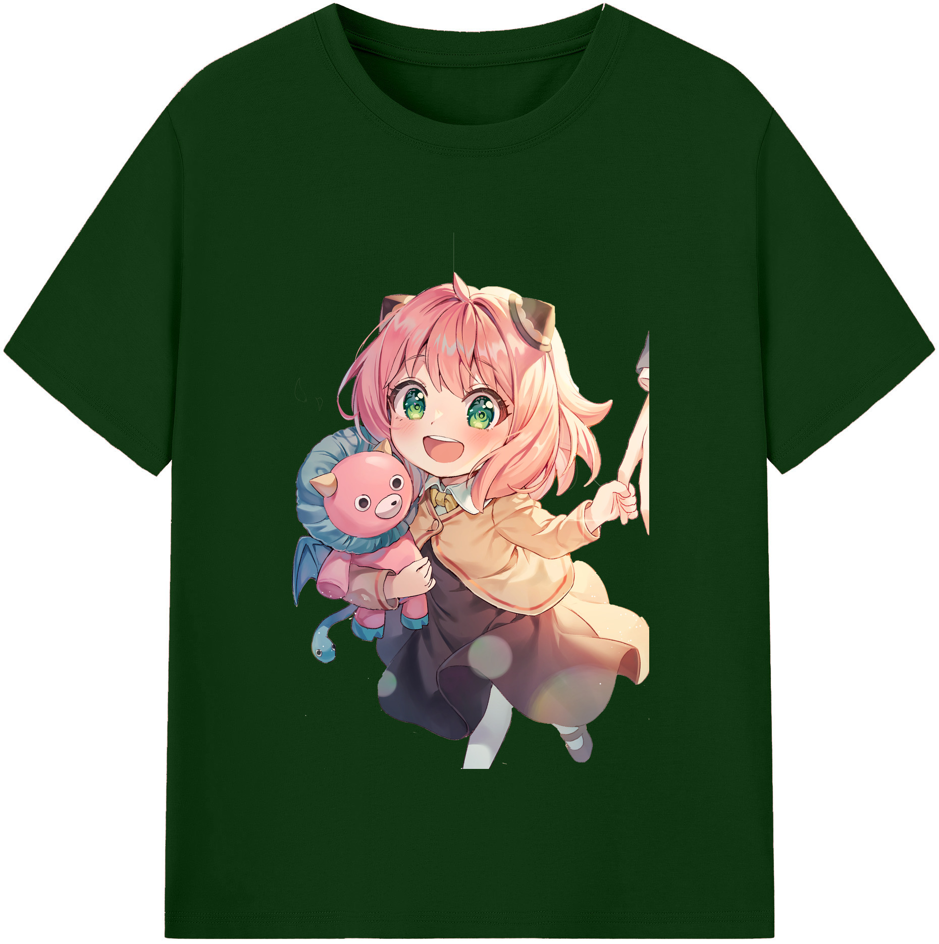（画像用） SPY×FAMILY间谍家家酒 綿100％半袖Tシャツ（フロントプリント）
